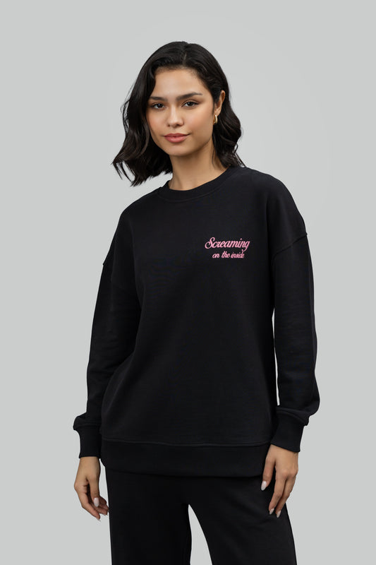 'Screaming On The Inside' Terry Sweatshirt