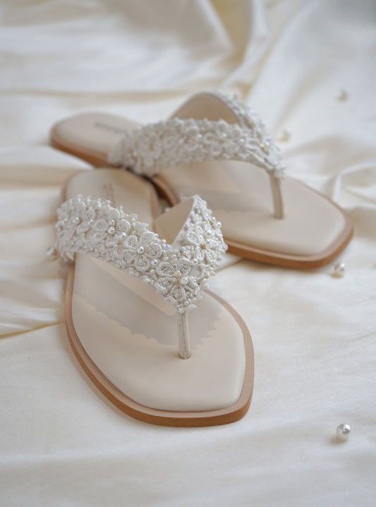 Zeena Vegan Flat Sandals