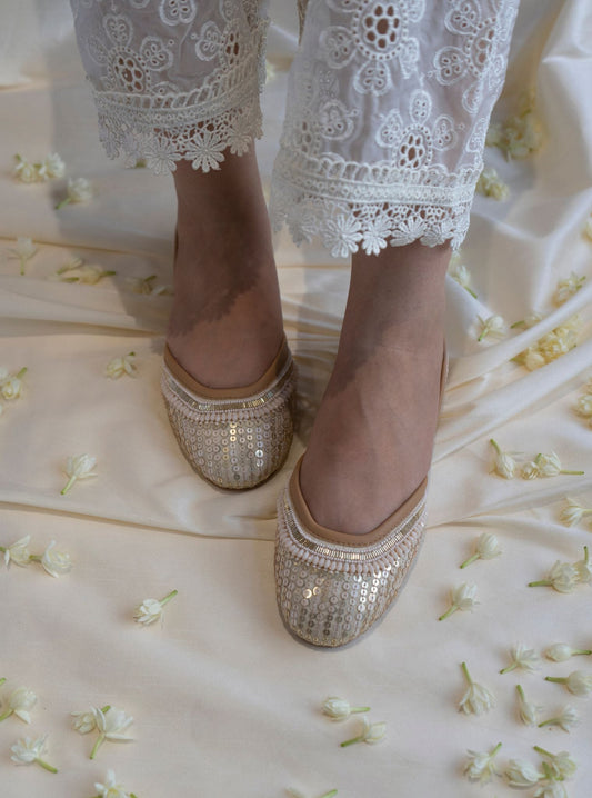 Kanak Gold Vegan Jutti