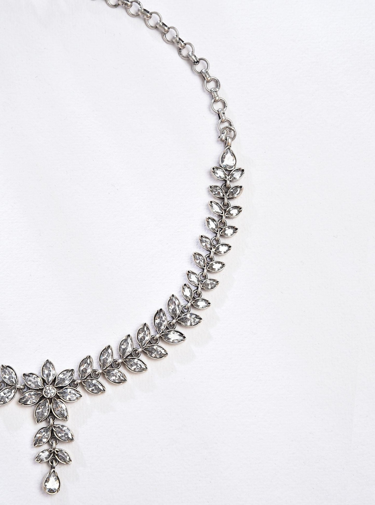 Pure Silver Sanshi Necklace
