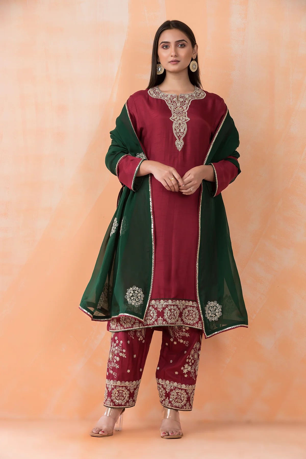 Kurti-Pant-Dupatta Set