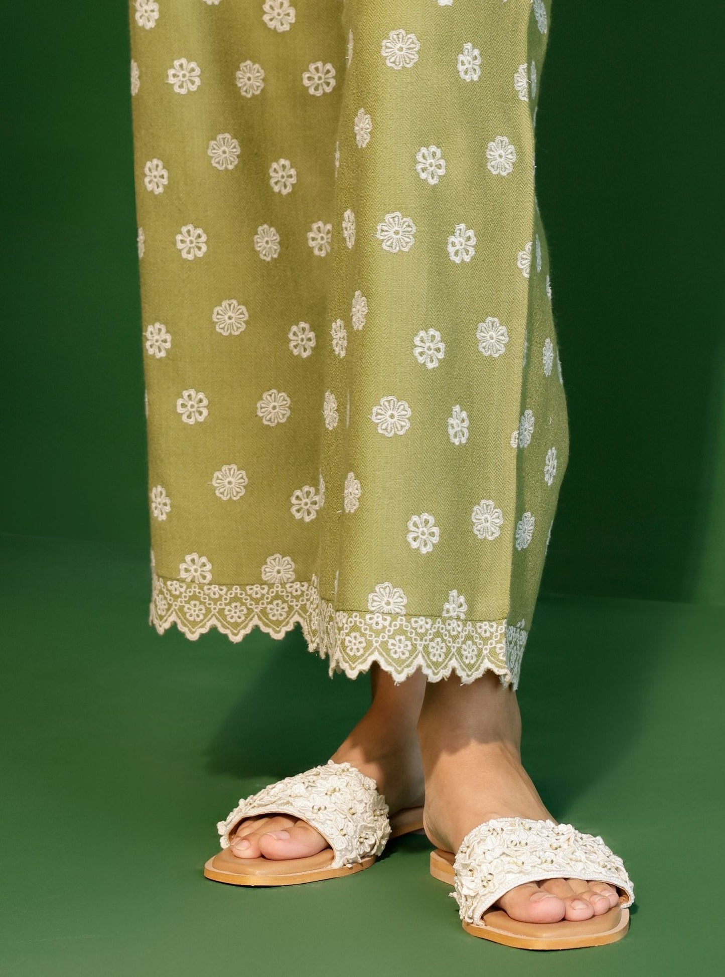 Arden Wool Green Co-ord Set