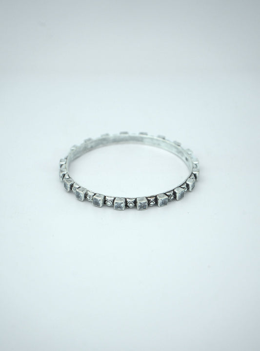 Pure Silver Ahana Bangle