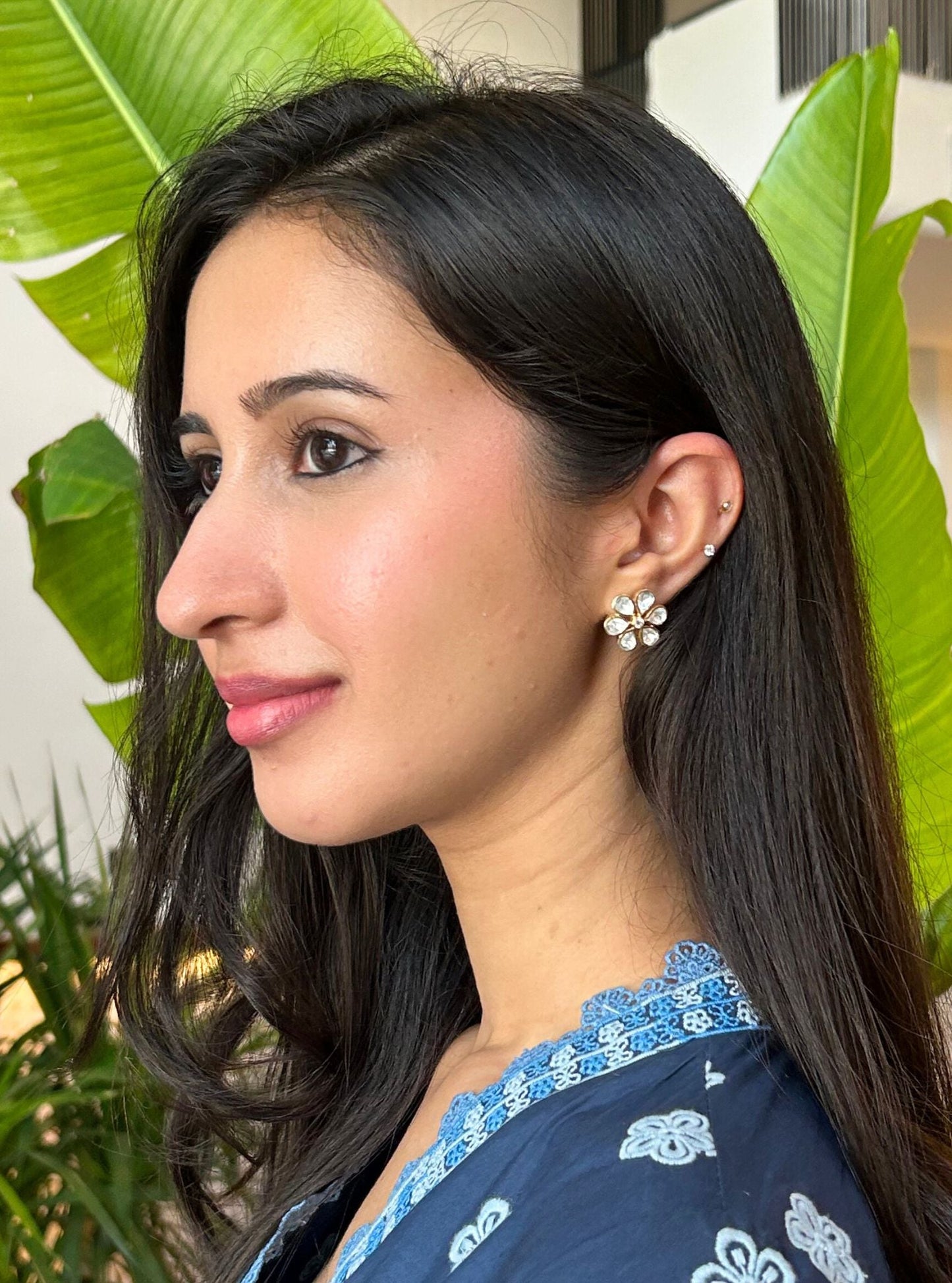 Pure Silver Isya Studs