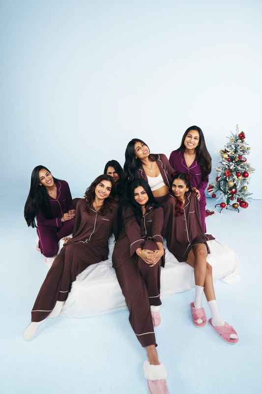 Luxe Dark Cocoa Modal Sleep Pajamas