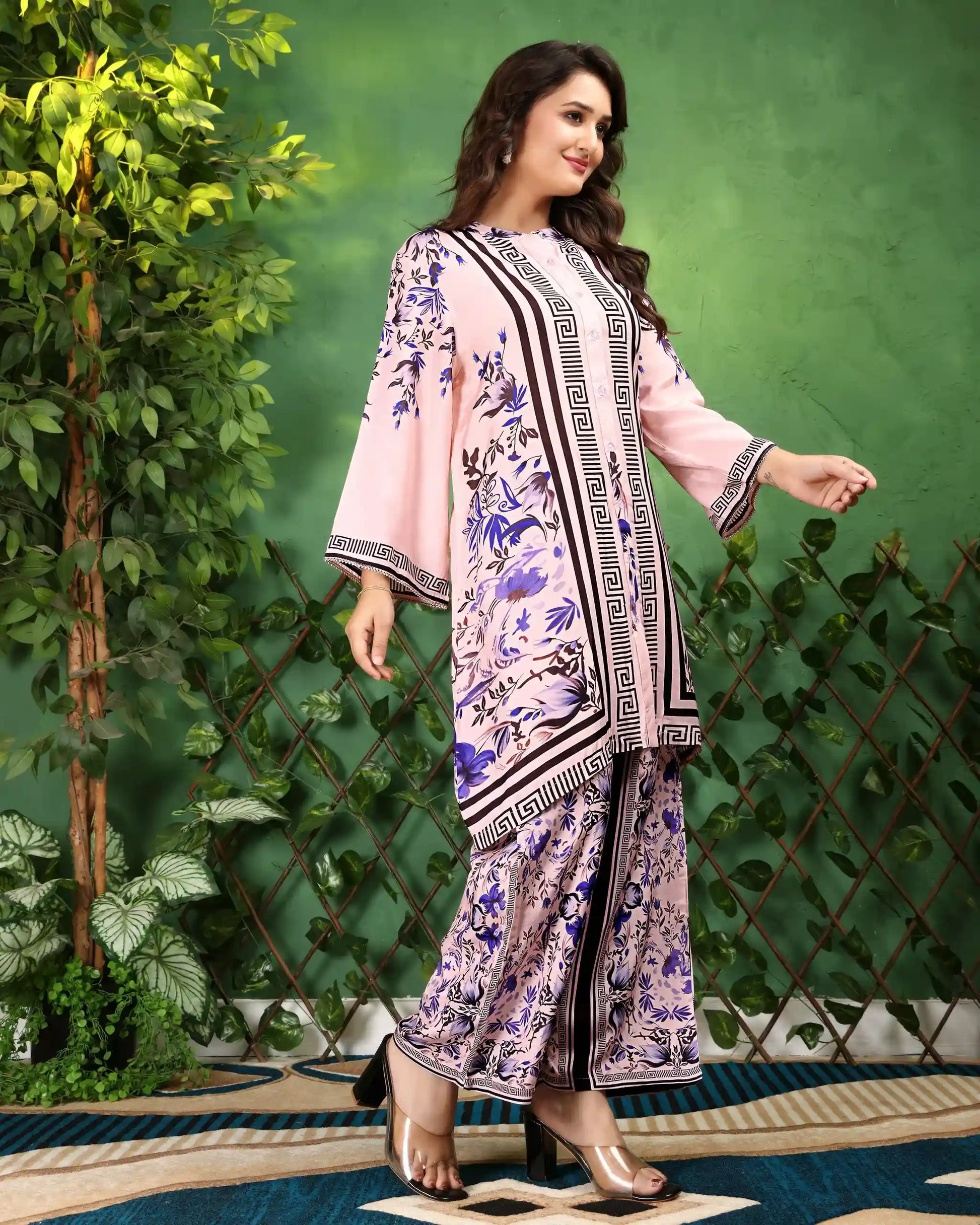 Lazuli Summer Pink Co-ord set