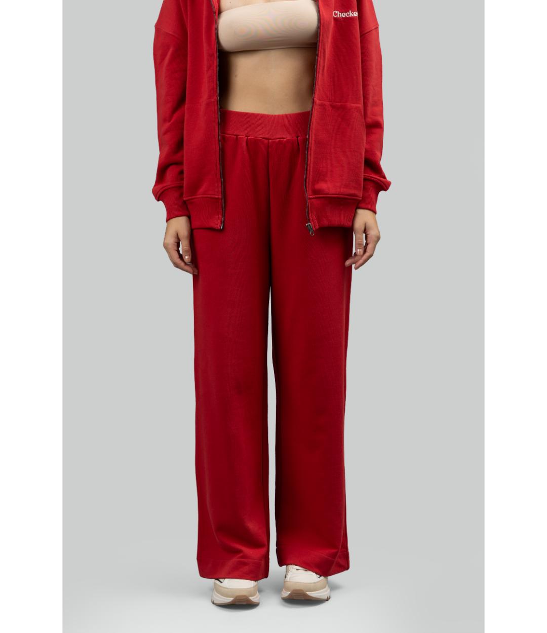 'Checked Out' Cotton Terry Zip-up Hoodie Set