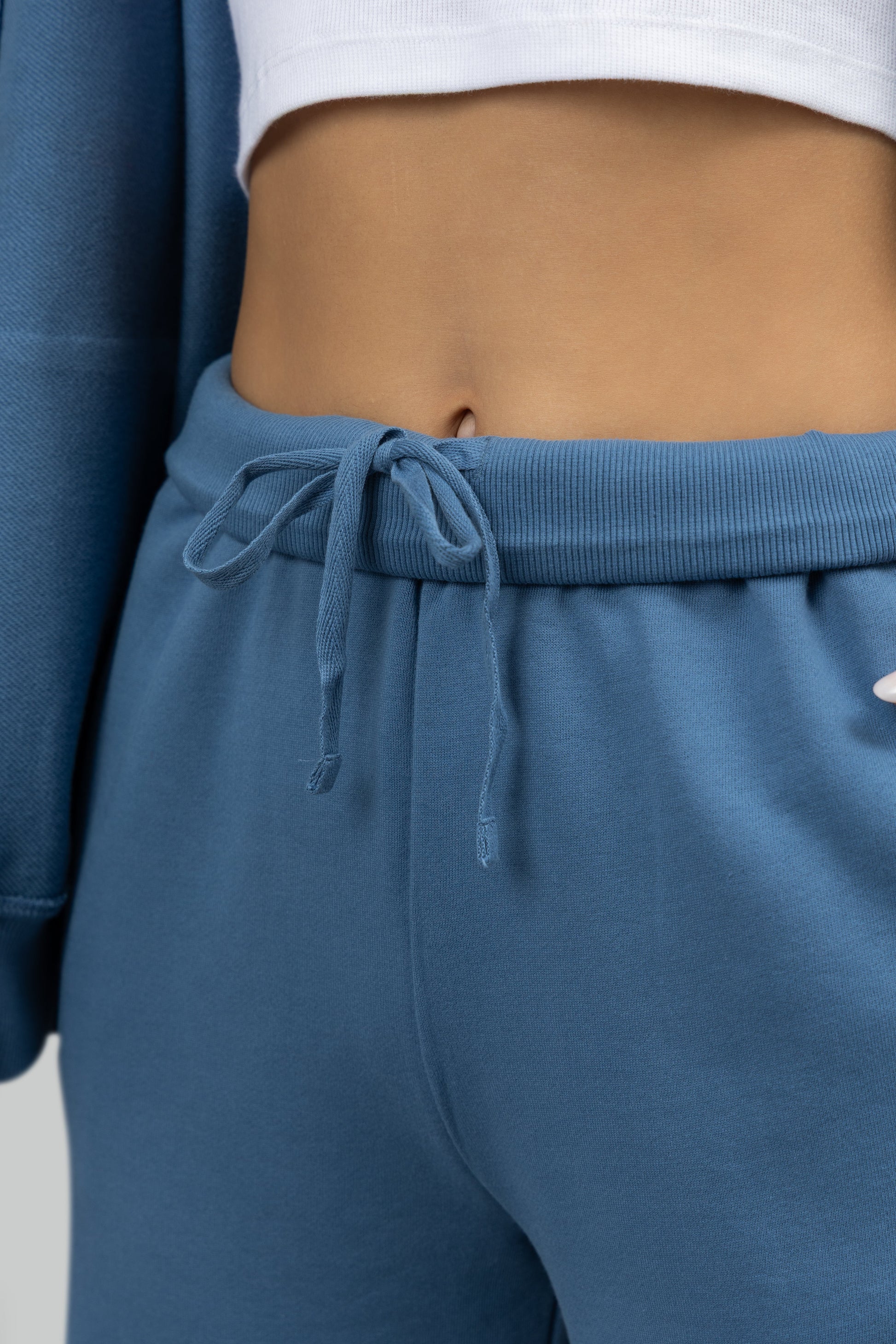 'Thriving In Chaos' Cotton Terry Zip-up Hoodie Set