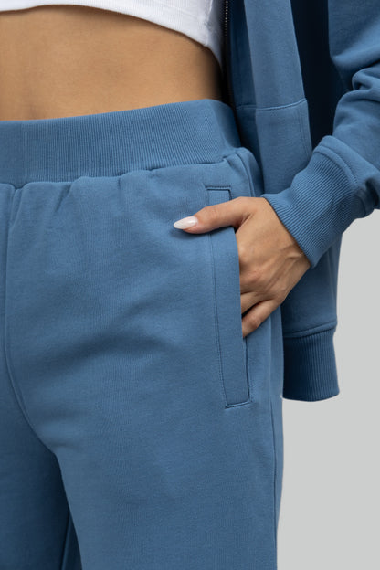 'Thriving In Chaos' Cotton Terry Zip-up Hoodie Set