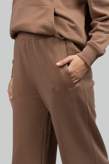 Mocha Terry Hoodie Co-ord Set