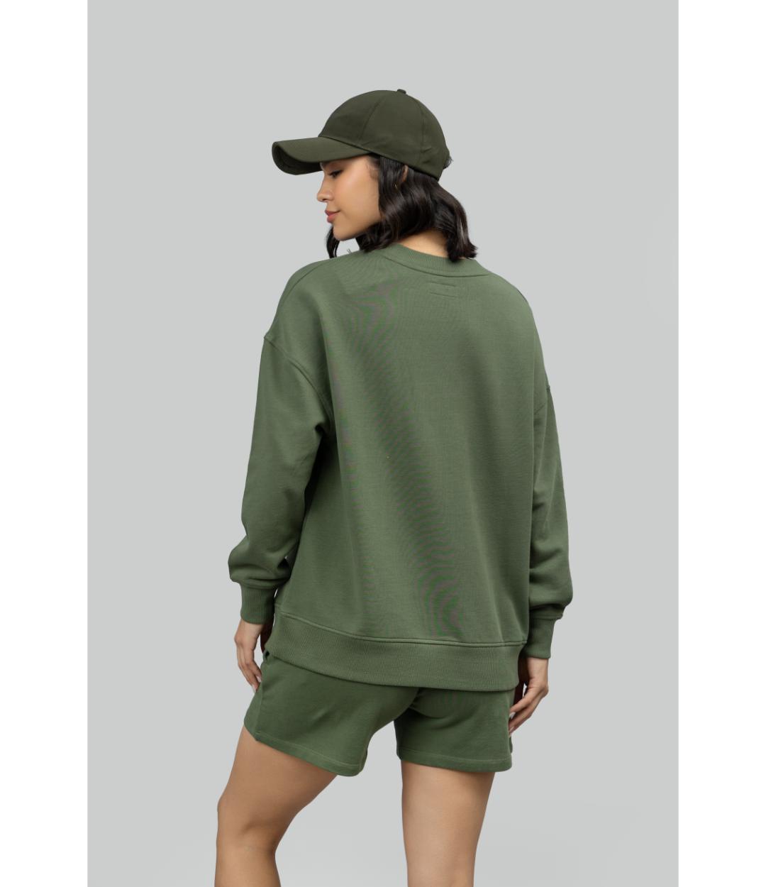 'Unbothered Era' Terry Shorts Lounge Set