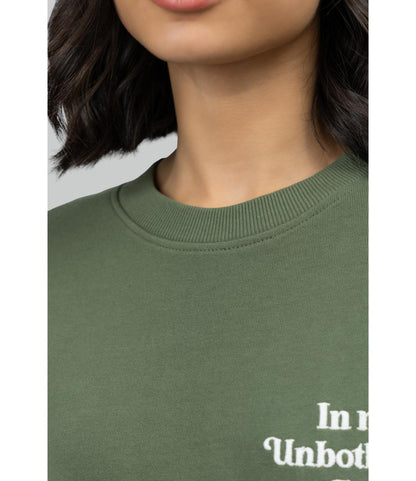 'Unbothered Era' Terry Shorts Lounge Set