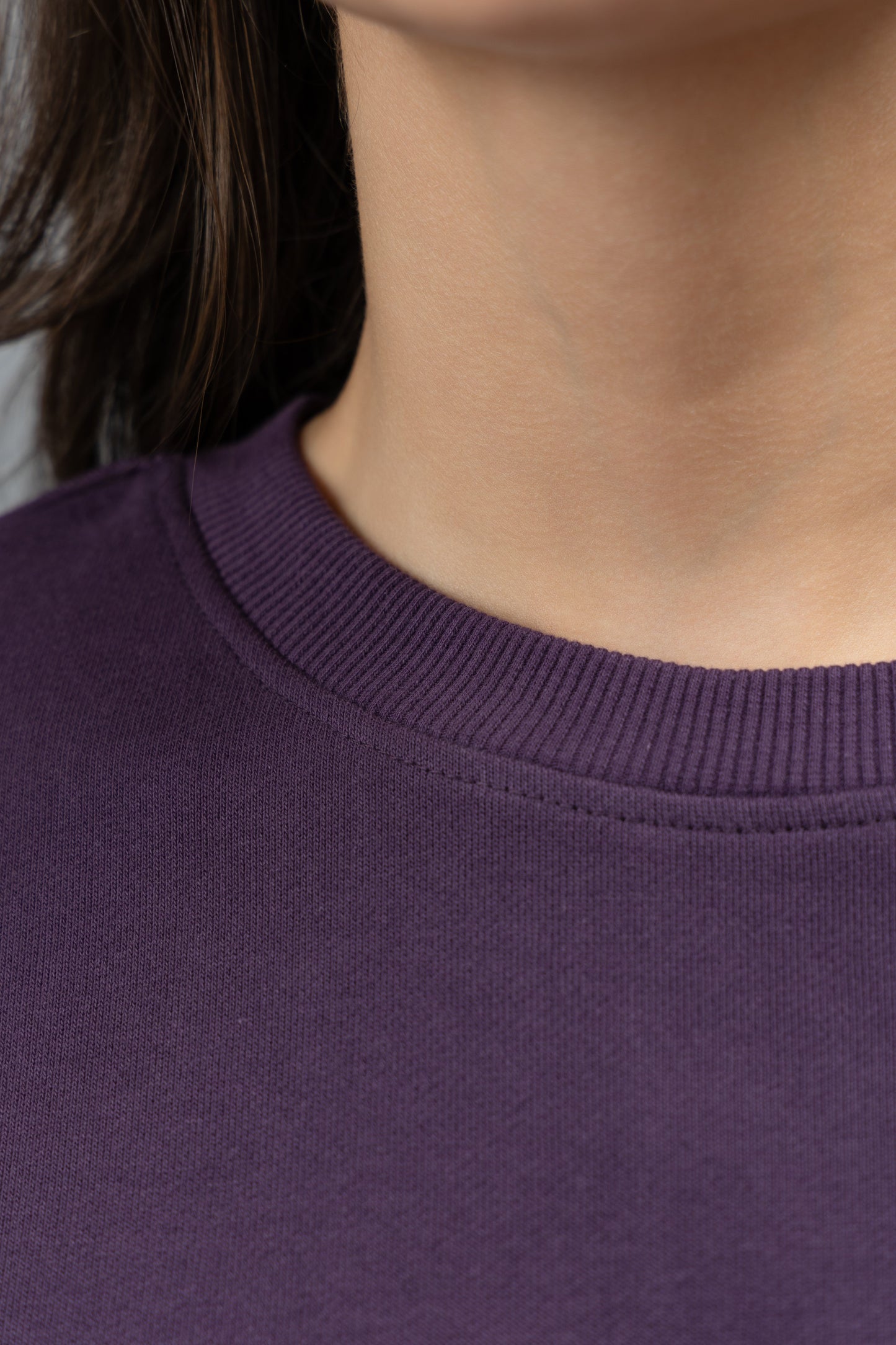 'Lowkey Hype' Terry Crop Top