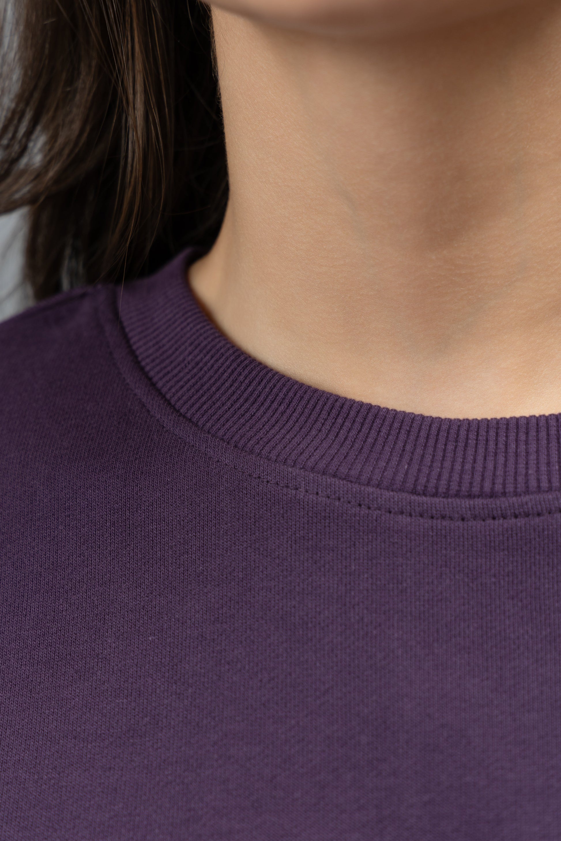 'Lowkey Hype' Terry Crop Top