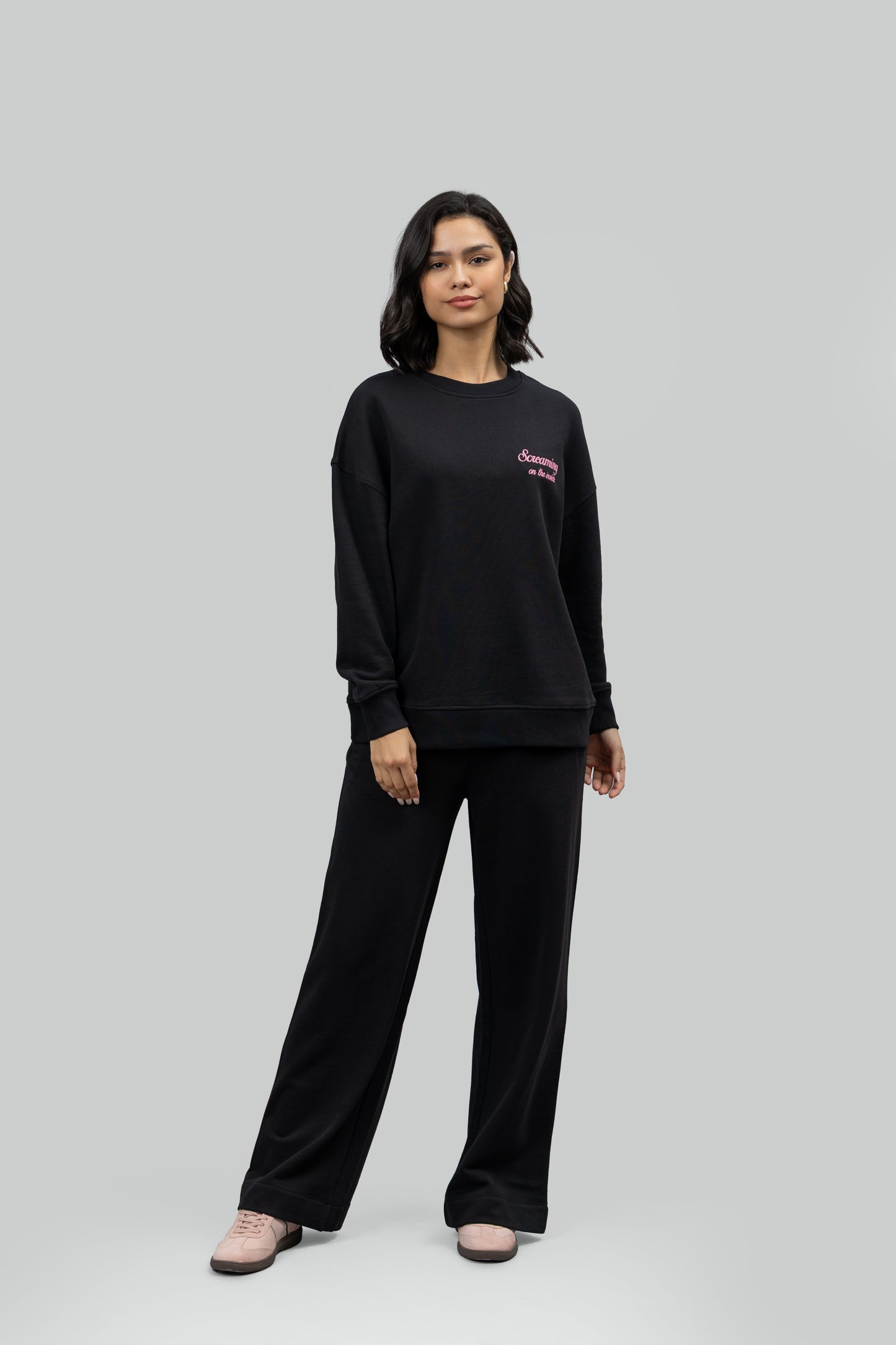 'Screaming On The Inside' Terry Sweatshirt