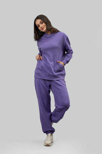 Soft Lavender Oversized Hoodie