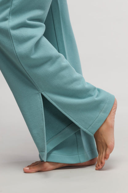 Aqua Terry Travel set with Light Pink Top