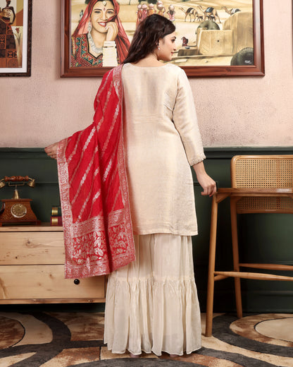 Roohi Charm Sharara with Dupatta