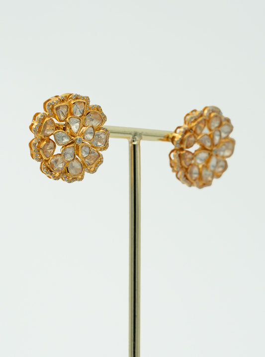 Pure Silver Falah Studs