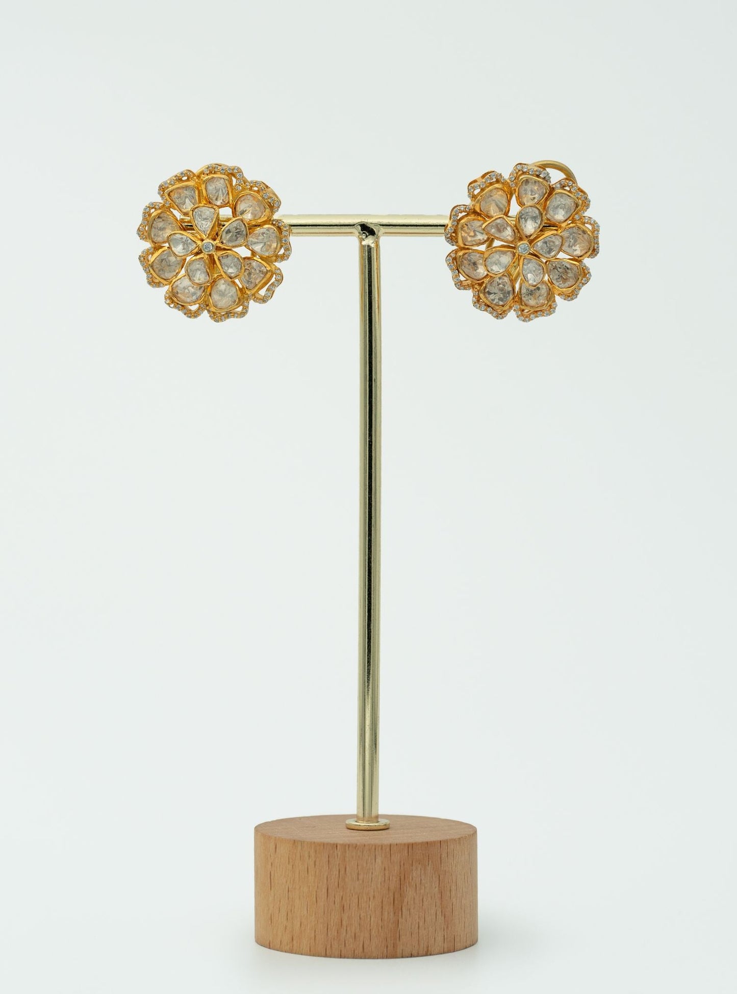 Pure Silver Falah Studs