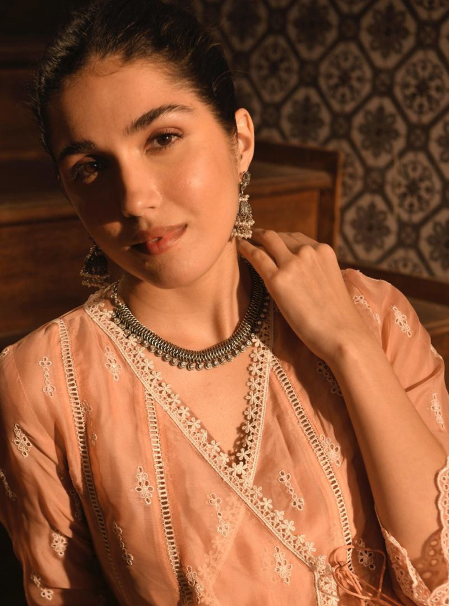 Pure Silver Saanvi Necklace