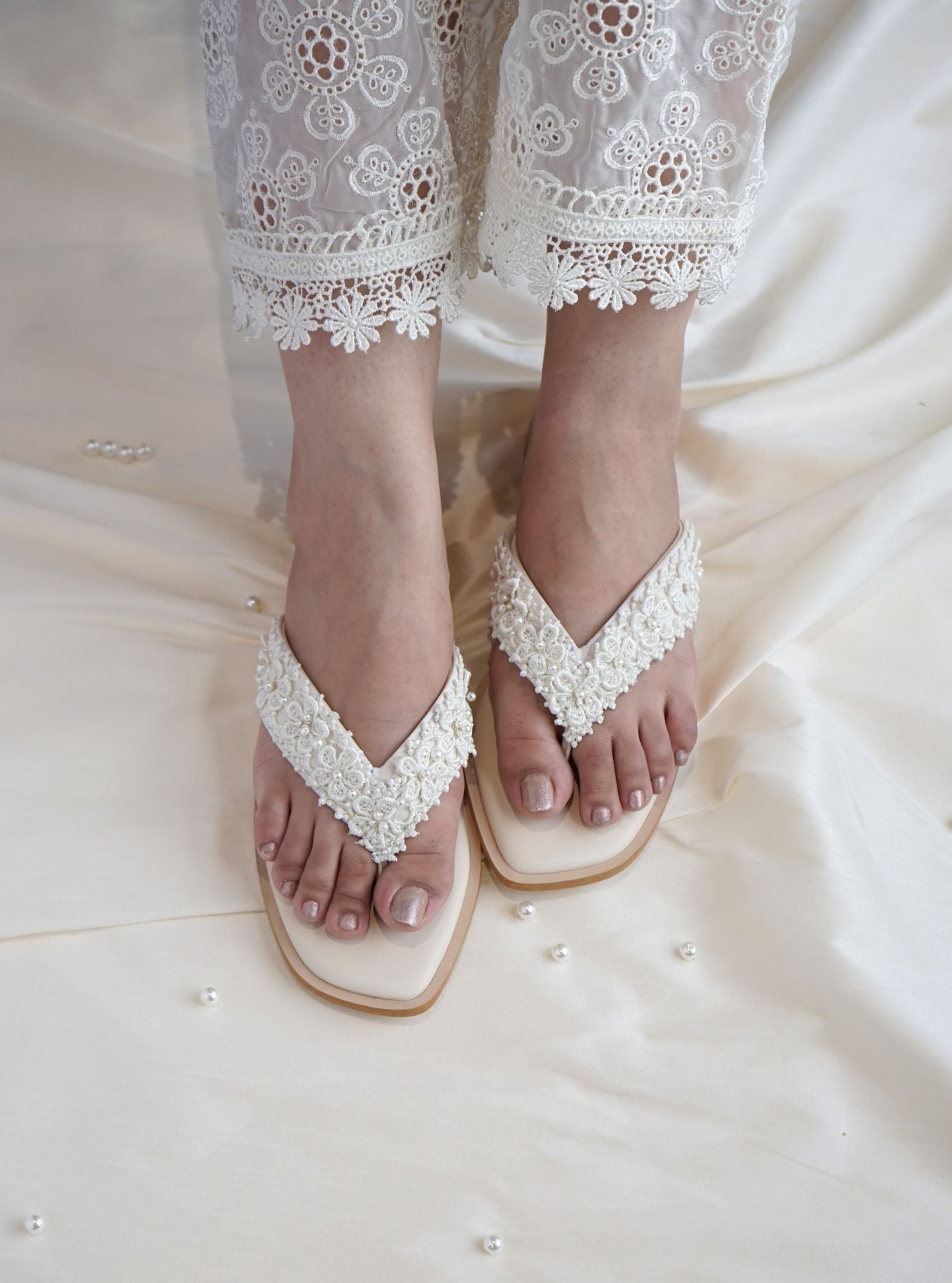 Zeena Vegan Flat Sandals