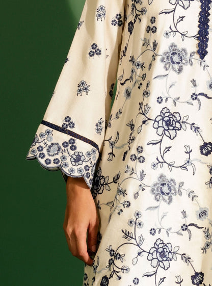 Juno Wool Off White Kurta Set