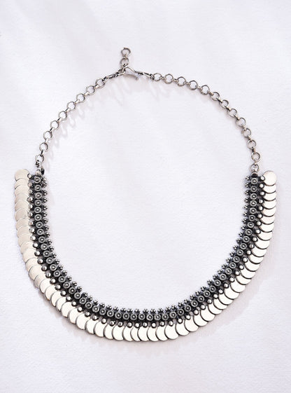 Pure Silver Tashi Necklace