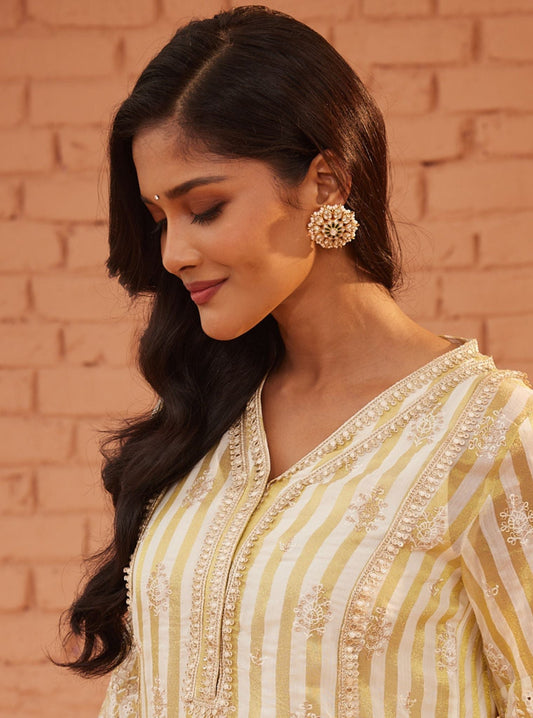 Pure Silver Baani Studs