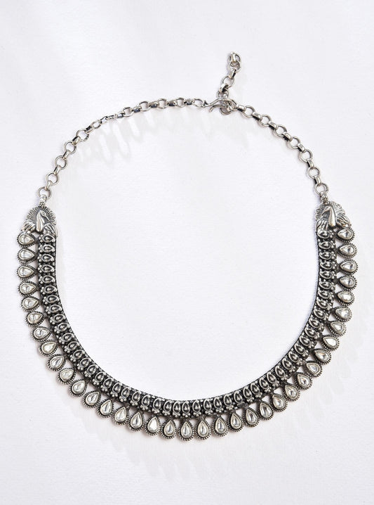 Pure Silver Akriti Necklace