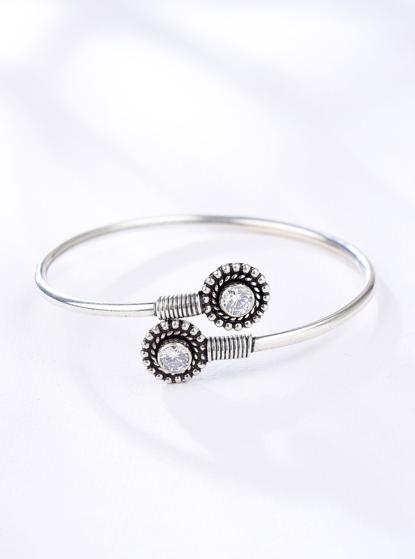 Pure Silver Nandi Bracelet