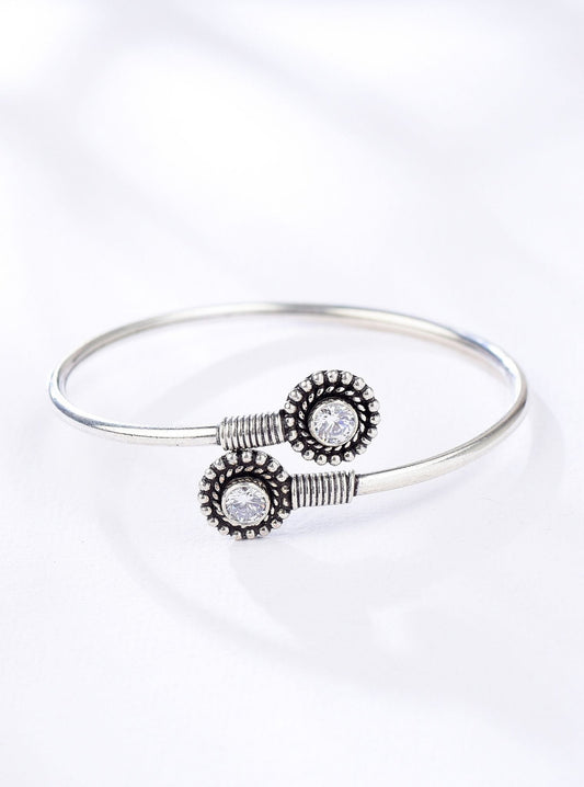 Pure Silver Nandi Bracelet