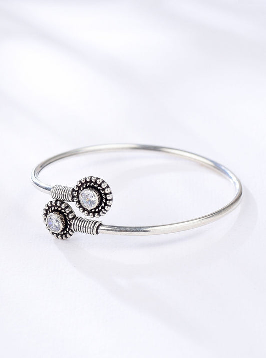 Pure Silver Nandi Bracelet