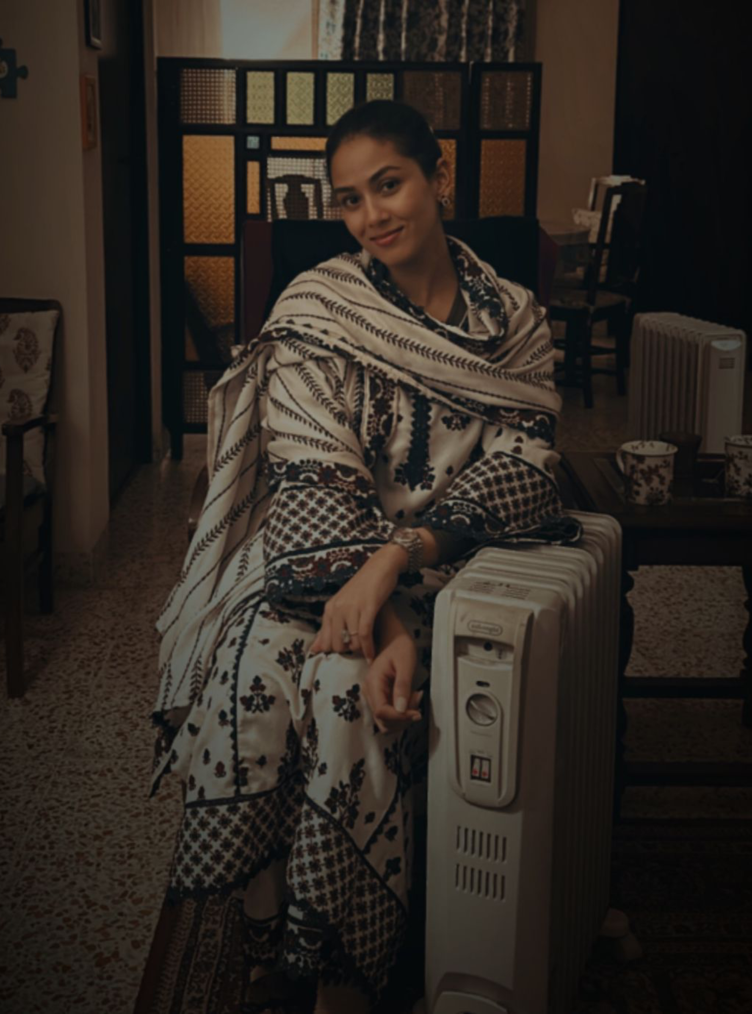 Marlow Wool Off White Kurta Set