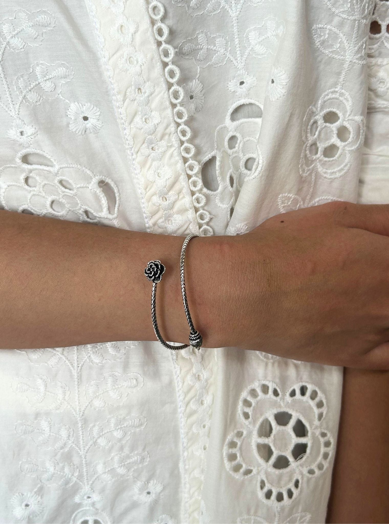Pure Silver Meher Bracelet