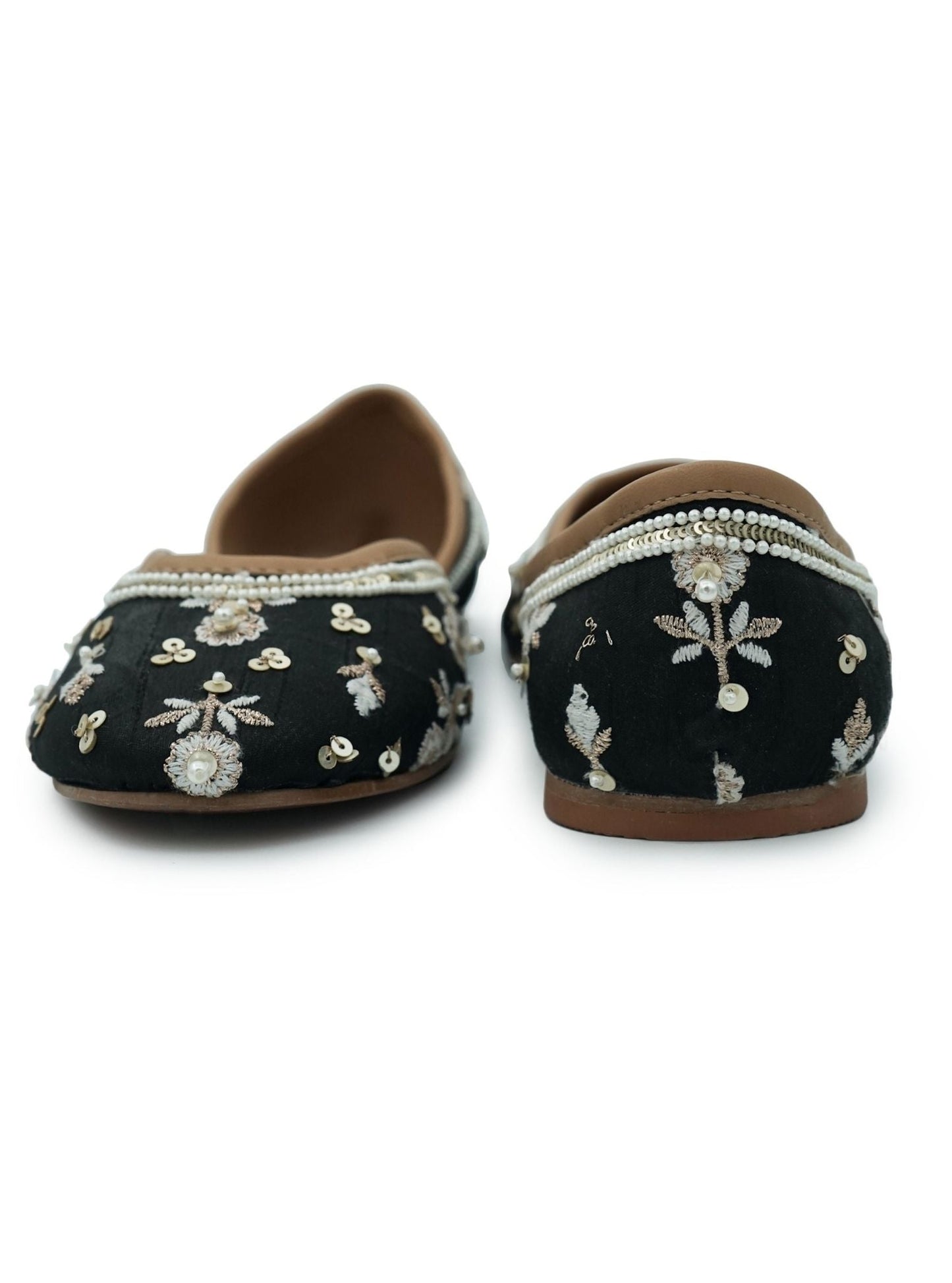 Nadia Black Vegan Jutti