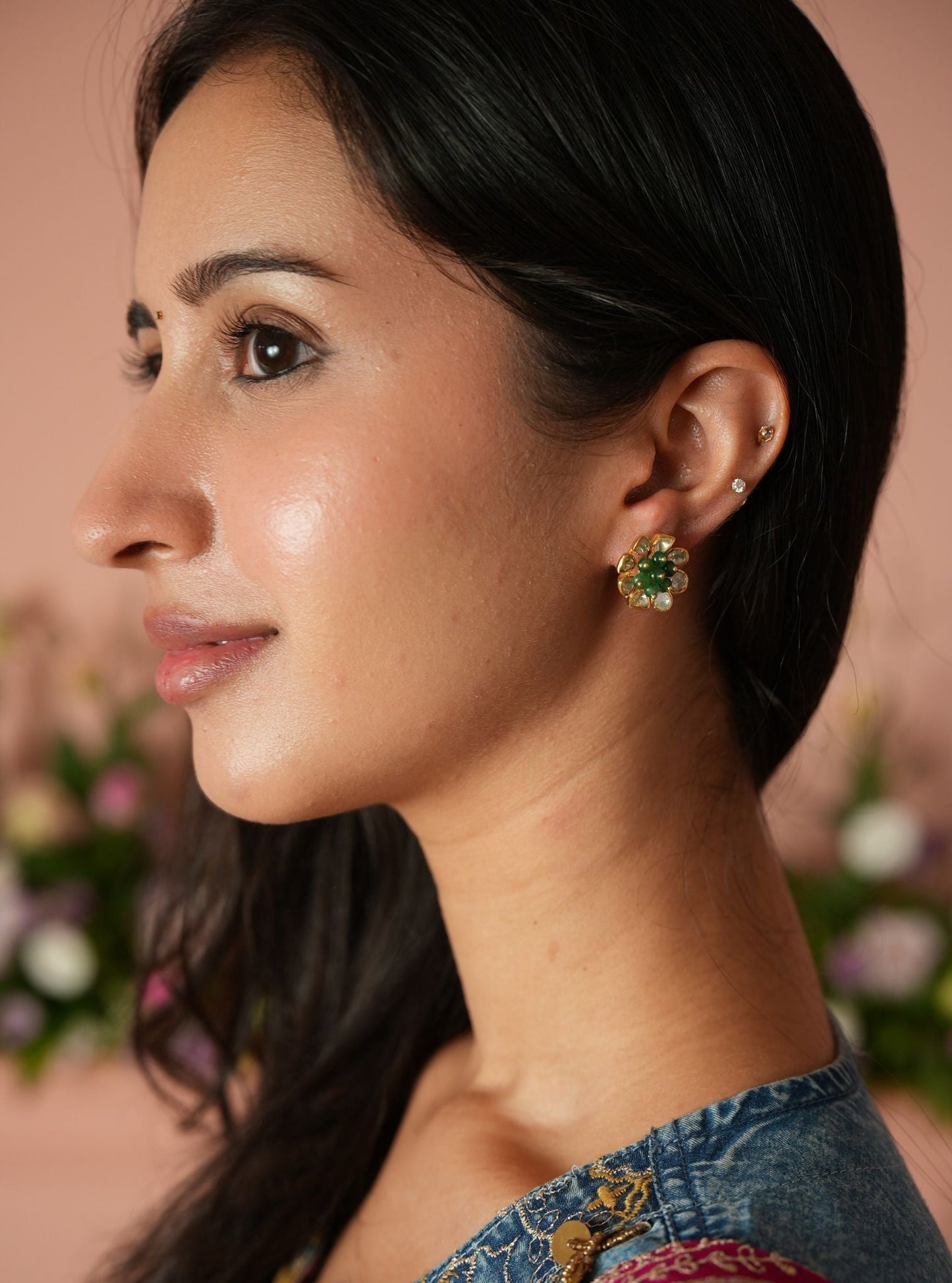 Pure Silver Taniya Studs