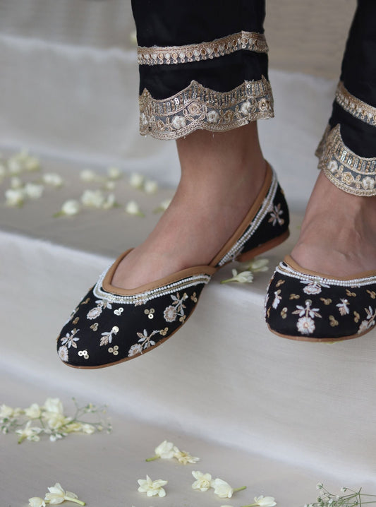 Nadia Black Vegan Jutti