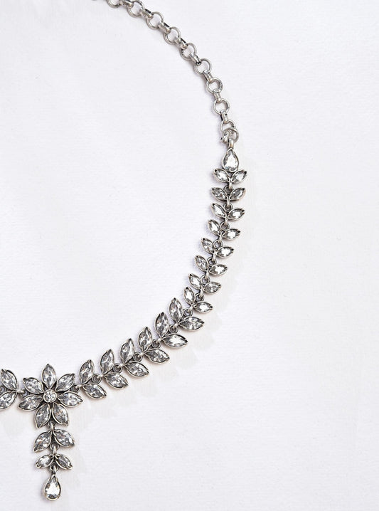 Pure Silver Sanshi Necklace