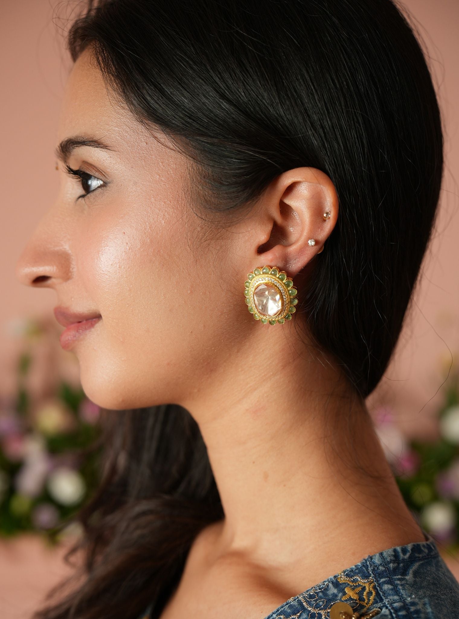 Pure Silver Sireen Studs