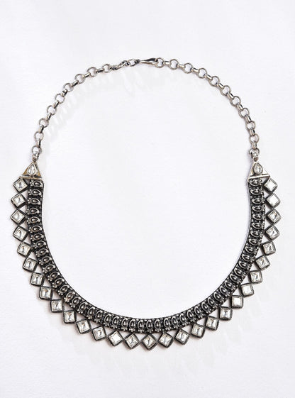 Pure Silver Poorna Necklace