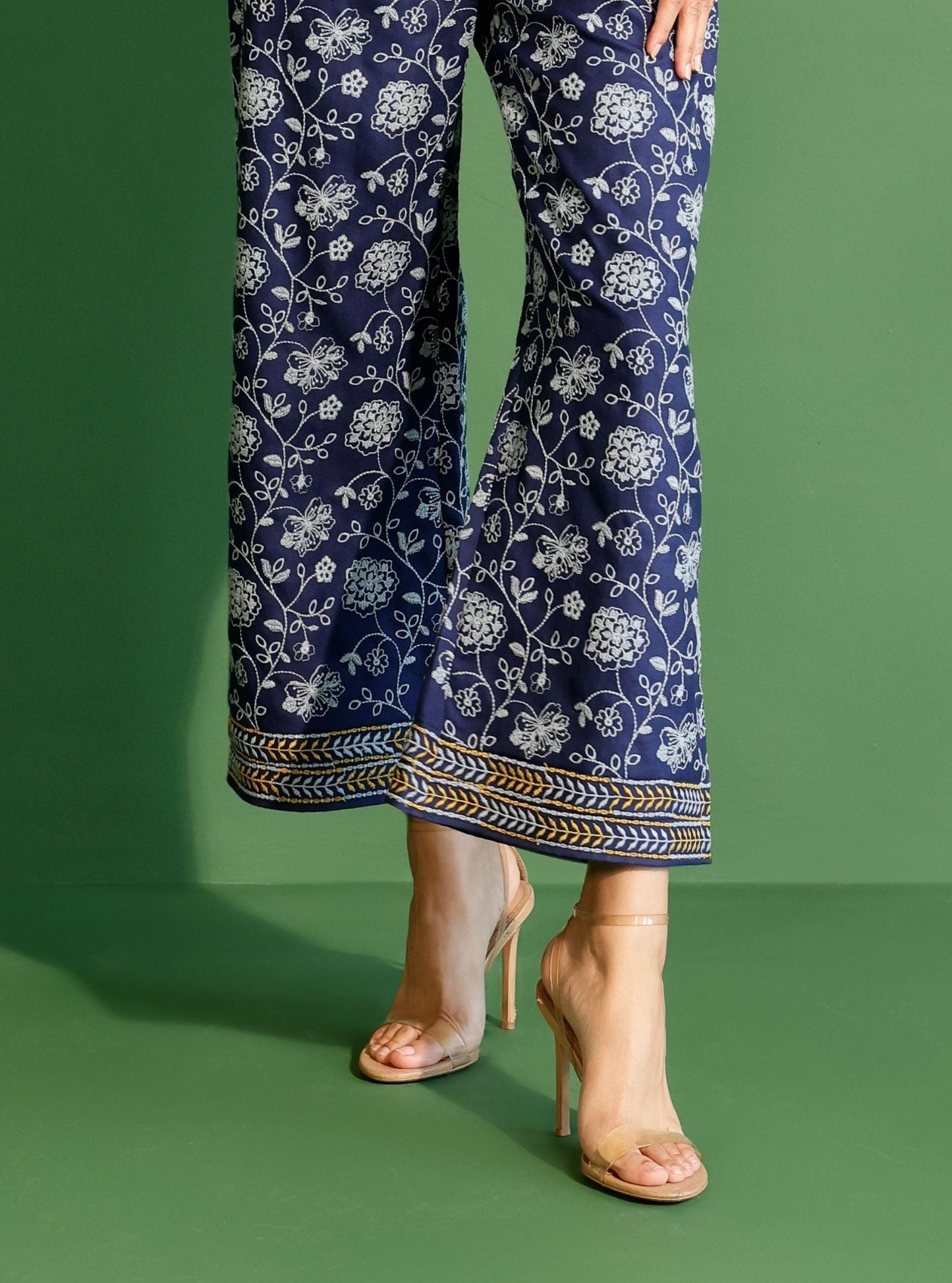 Colby Wool Navy Shirt Co-ord Set