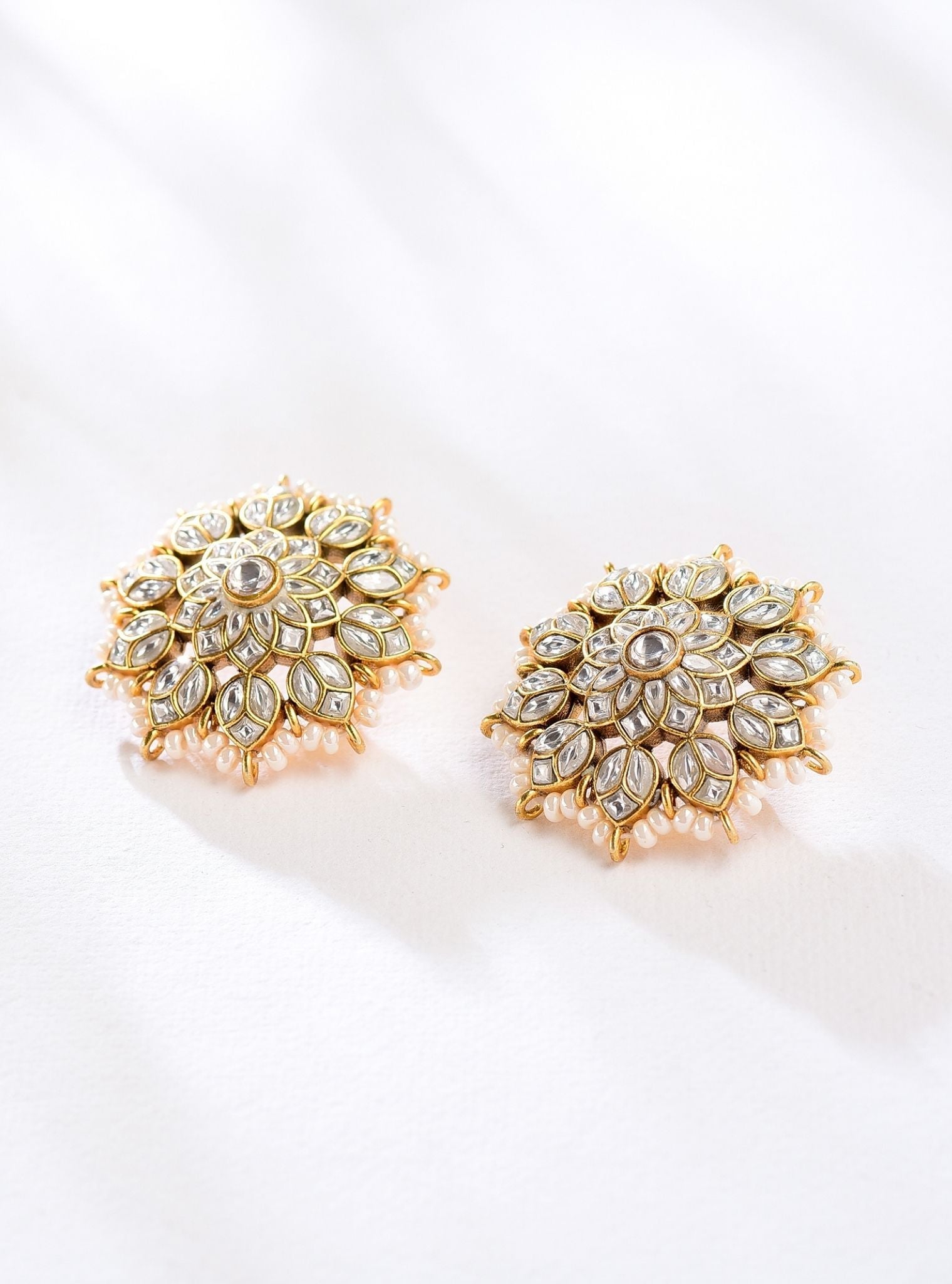 Pure Silver Baani Studs