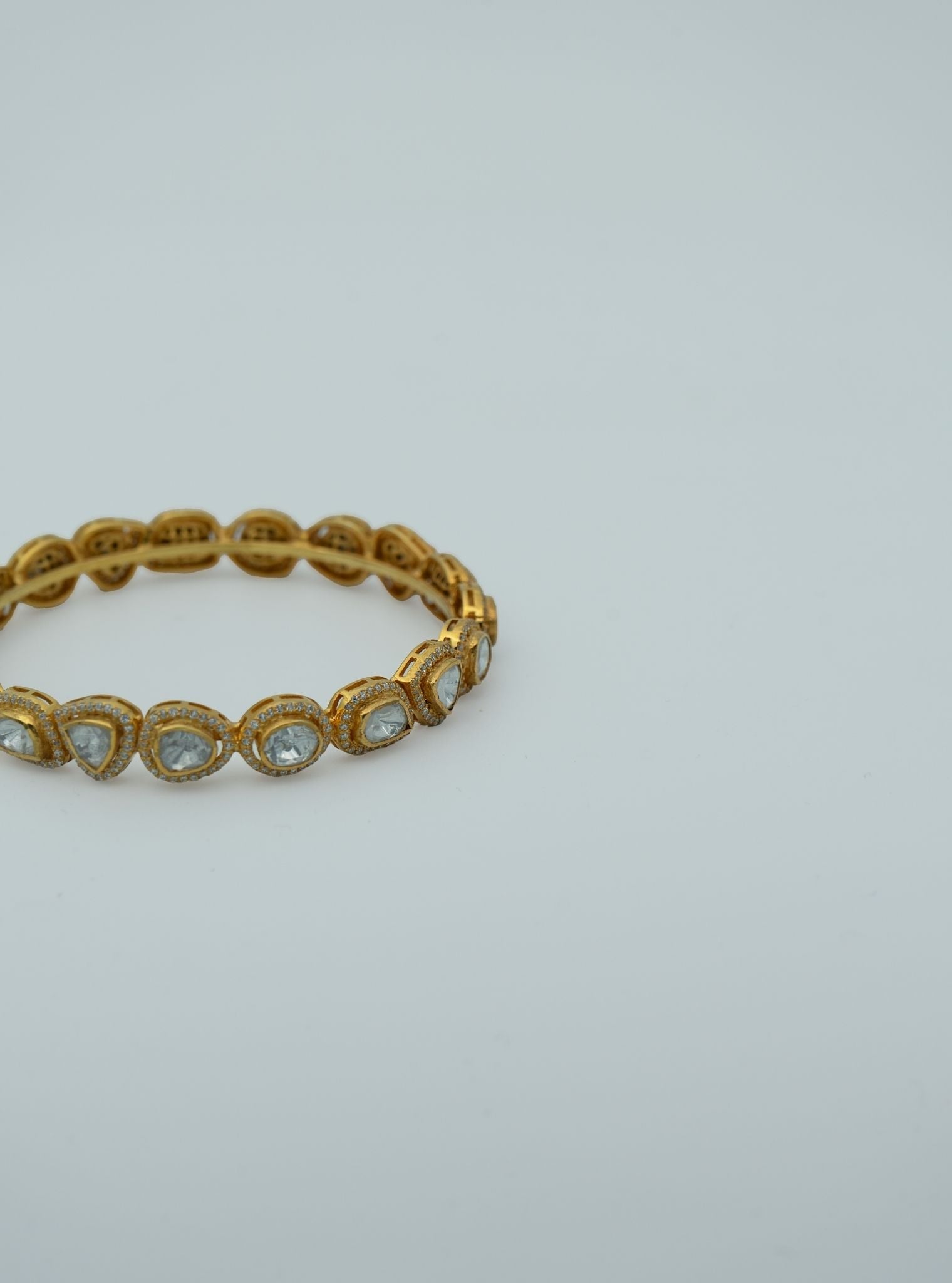 Pure Silver Mrinal Bangle