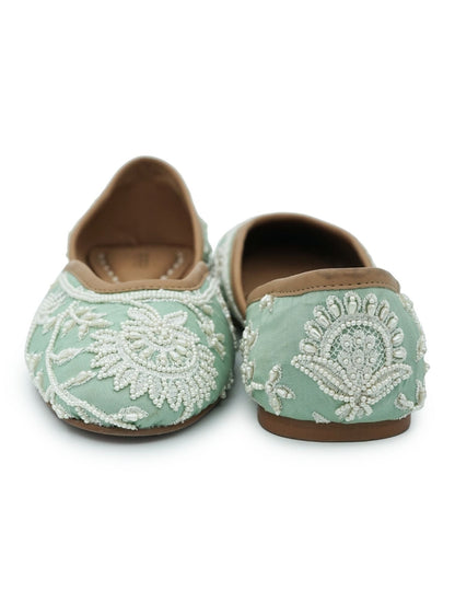 Mira Light green Vegan Jutti