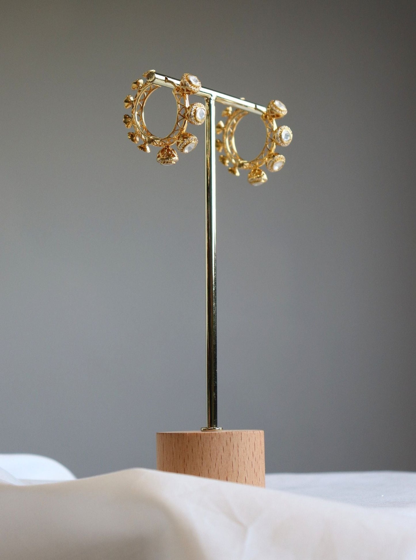 Pure Silver Sara Hoop Earrings