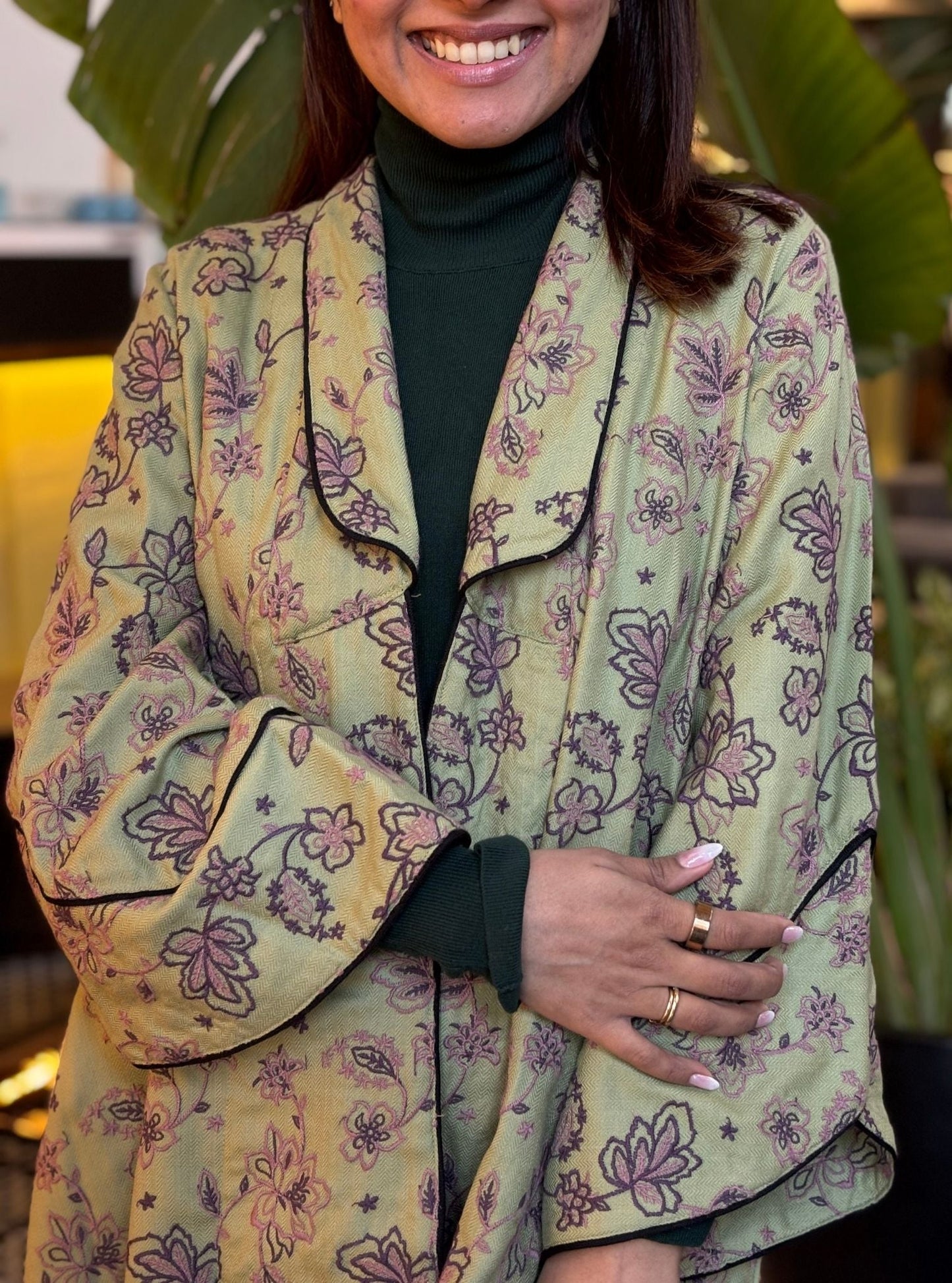 Faria Wool Green Jacket