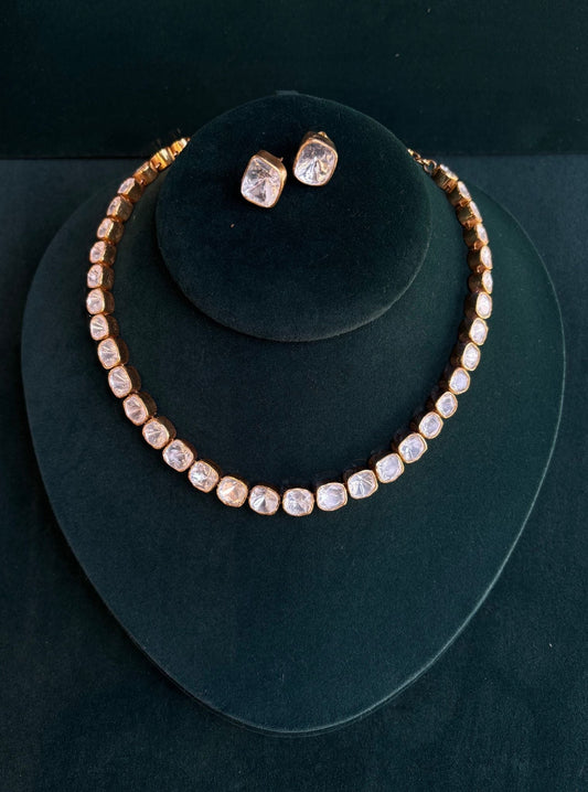 Pure Silver Ojas Necklace Set