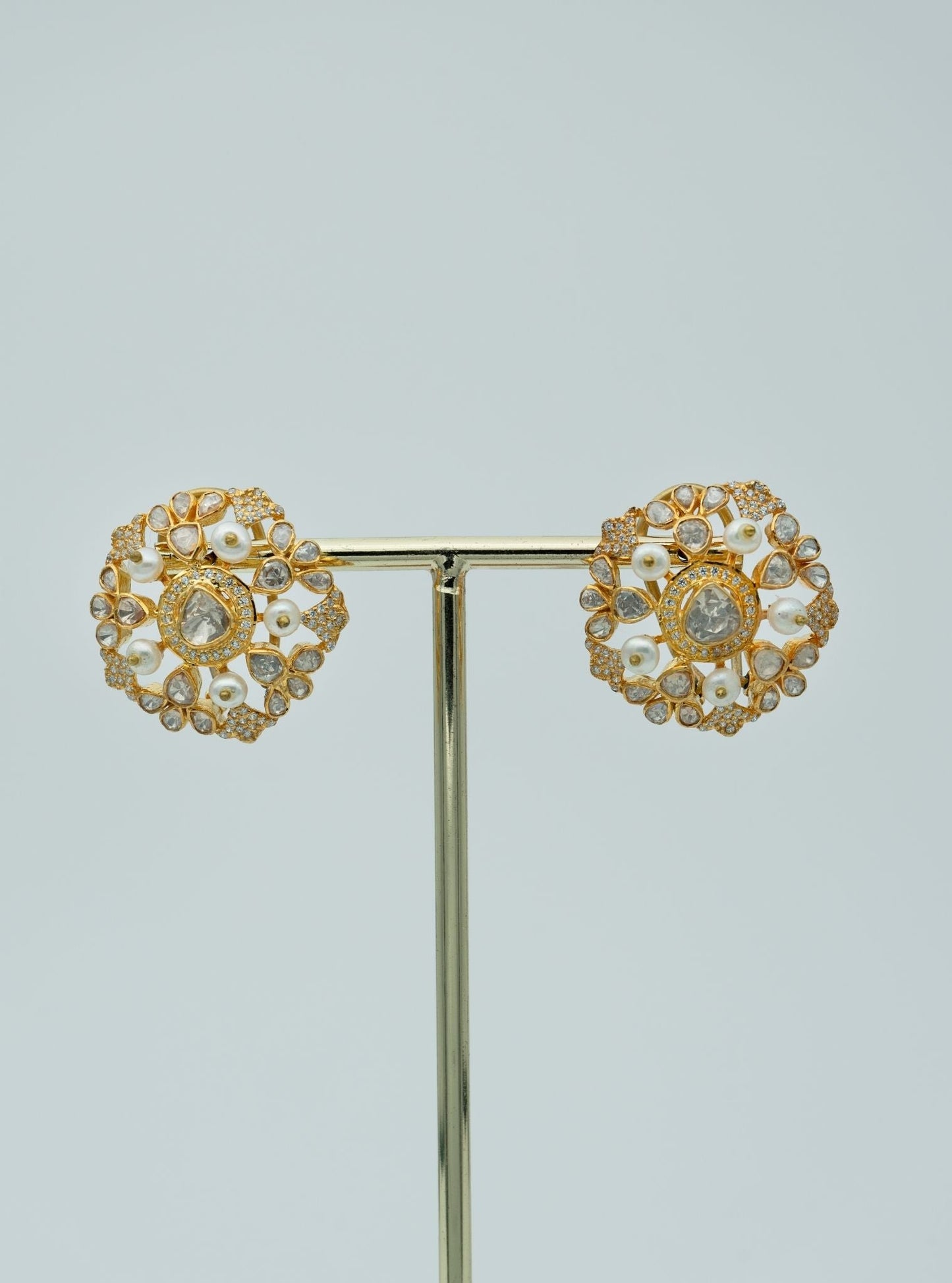 Pure Silver Raya Studs