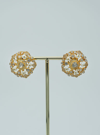 Pure Silver Raya Studs